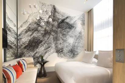 Habitación Clásica del hotel Le Cinq Codet