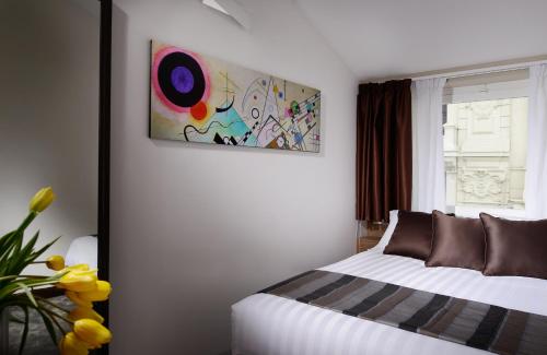 Habitación Doble del hotel Rome Art. Foto 6
