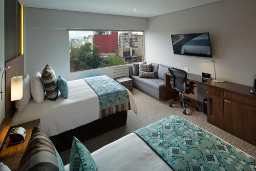 Habitación Doble con vistas a la ciudad del hotel Intercontinental Presidente Mexico City, An Ihg. Foto 3