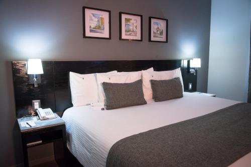 Habitación con cama grande del hotel Laila Cdmx. Foto 3