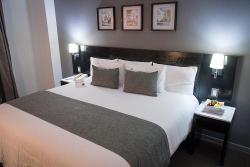 Habitación con cama grande del hotel Laila Cdmx. Foto 6