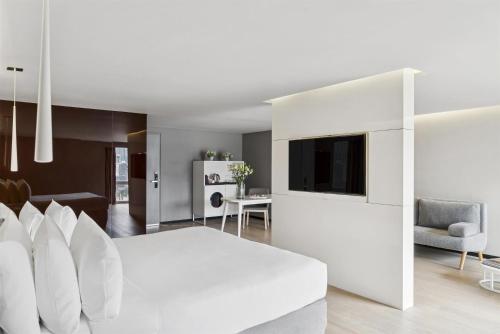 Suite con cama supletoria del hotel Nh Collection Mexico City Reforma