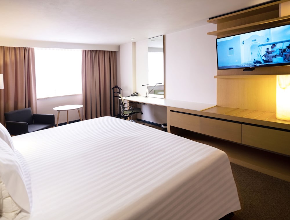 Habitación Deluxe, 1 cama de matrimonio grande del hotel Galeria Plaza Reforma