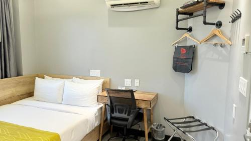 Habitación Deluxe - 1 cama grande del hotel Madison LES. Foto 4