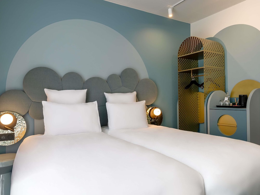 Habitación superior con 2 camas individuales del hotel Mercure Annecy Centre