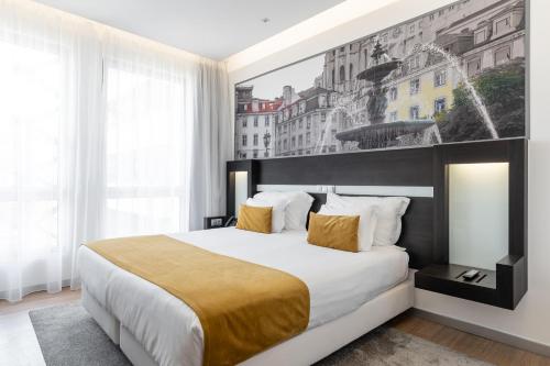 Habitación Doble Estándar - 1 o 2 camas del hotel Jupiter Lisboa – Rooftop and Spa