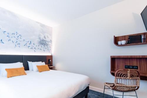 Habitación Doble Superior Mediana del hotel Bleu De Grenelle. Foto 4