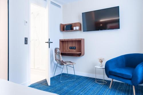 Habitación Doble Superior Mediana del hotel Bleu De Grenelle. Foto 7