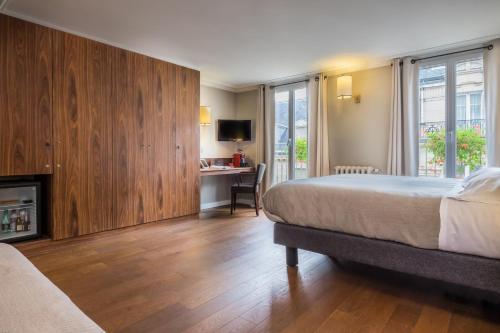 Apartamento con zona de cocina. del hotel Hotel Concortel. Foto 5