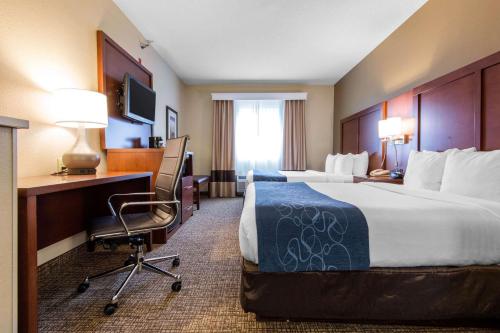 Suite con 2 camas grandes - No fumadores del hotel Comfort Suites Rochester Henrietta University Area. Foto 1