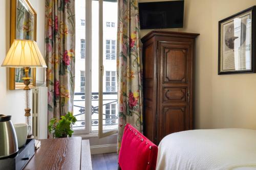 Habitación Solo del hotel Hôtel Des Marronniers. Foto 4