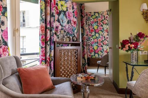 Habitación Deluxe del hotel Hôtel Des Marronniers. Foto 4