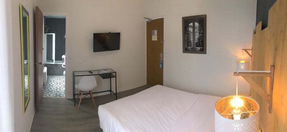 Habitación doble Superior 2 Camas individuales del hotel Hôtel du Maine. Foto 4