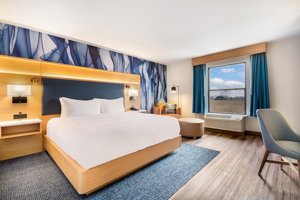 Habitación estándar, 1 cama de matrimonio grande del hotel DOUBLETREE BY HILTON BUFFALO. Foto 3