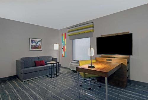 Suite Estudio King - No fumadores del hotel Hampton Inn & Suites Syracuse Dewitt. Foto 1
