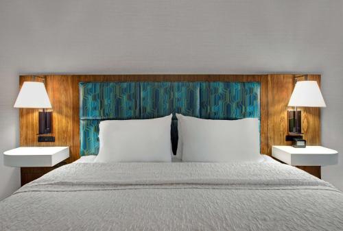 King Room with Sofa Bed and Study - Non - Smoking del hotel Hampton Inn & Suites Syracuse Dewitt. Foto 1