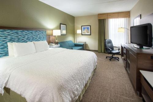 King Room with Sofa Bed and Study - Non - Smoking del hotel HAMPTON INN BUFFALO-SOUTH-I-90. Foto 1