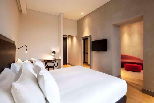Suite con vistas a la ciudad del hotel Nh Collection Torino Piazza Carlina