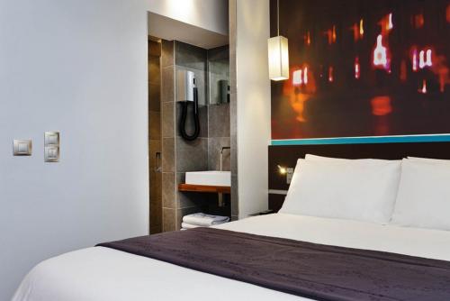 Habitación Doble del hotel Hôtel Lumières. Foto 6