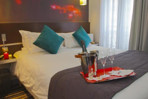 Habitación Individual del hotel Hôtel Lumières