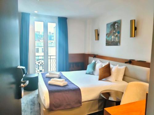 Habitación Doble con balcón del hotel Hotel Royal Phare