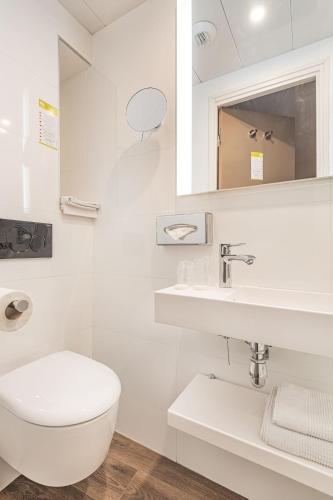 Habitación Individual del hotel Courcelles Médéric. Foto 8
