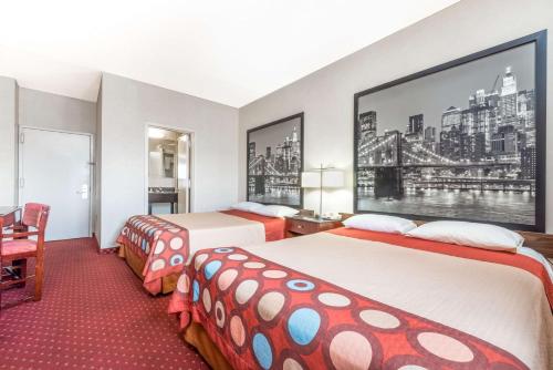 Suite Estudio con 2 camas grandes - No fumadores del hotel Super 8 North Bergen Nj/nyc Area