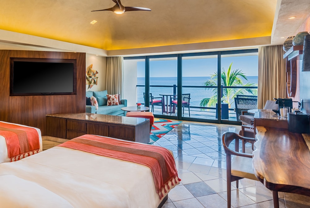 Suite Club con Vista al Mar, Cama Doble del hotel Dreams Puerto Vallarta Resort & Spa