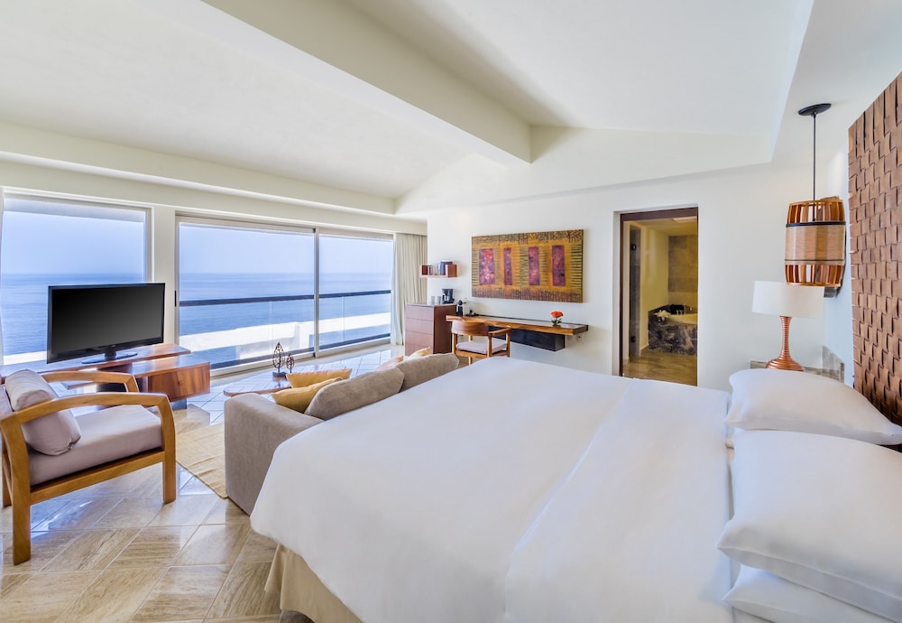Suite de un Dormitorio con Piscina Privada y Cama King del hotel Dreams Puerto Vallarta Resort & Spa