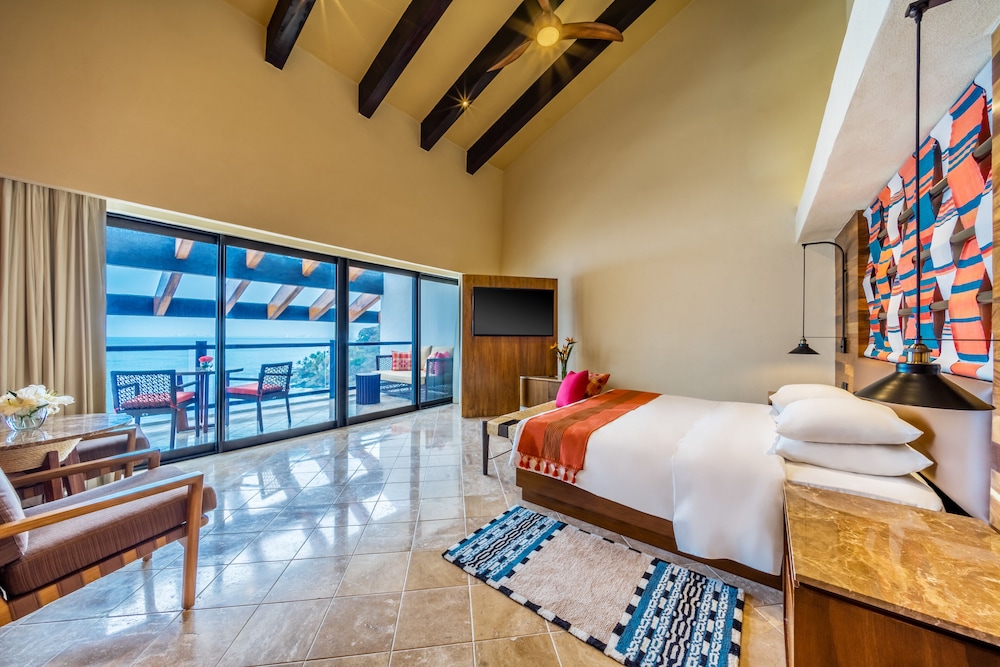 Suite de un Dormitorio con Piscina Privada y Cama King del hotel Dreams Puerto Vallarta Resort & Spa. Foto 5