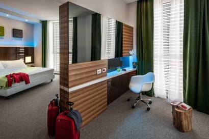Habitación doble del hotel Degli Arcimboldi. Foto 3