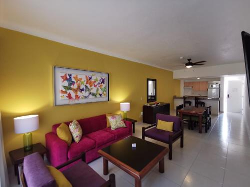 Suite de 1 dormitorio - Sección de montaña del hotel Canto Del Sol Puerto Vallarta All Inclusive. Foto 5