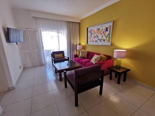Suite de 1 dormitorio - Sección de montaña del hotel Canto Del Sol Puerto Vallarta All Inclusive. Foto 6