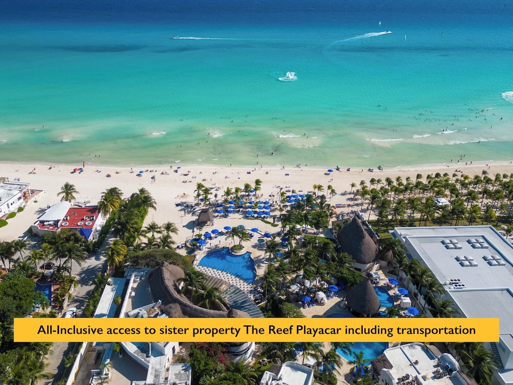 Habitación Premium, vistas parciales al mar del hotel The Reef Coco Beach and Spa- Optional All Inclusive