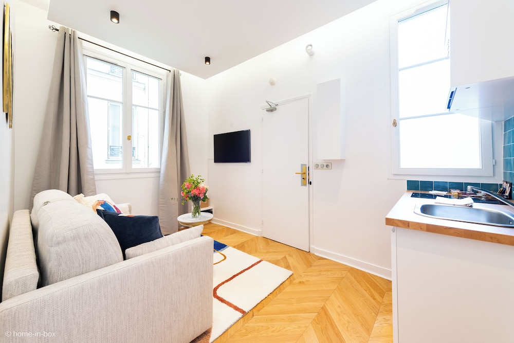 Apartamento Confort, 1 habitación del hotel HotelHome Paris 16. Foto 9