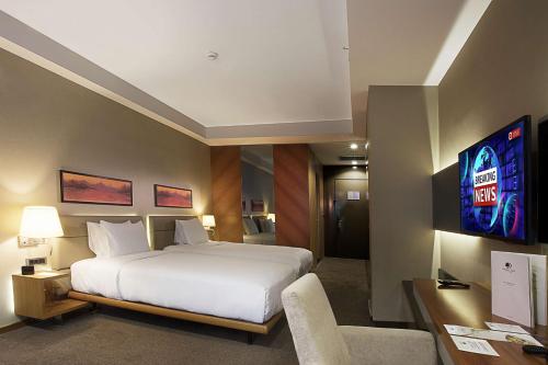 Habitación Doble - 2 camas del hotel Doubletree By Hilton Istanbul Old Town. Foto 1