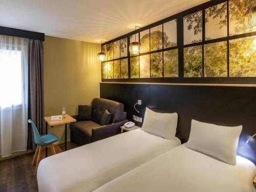 Habitación Doble Estándar del hotel ibis Styles Parc des Expositions de Villepinte
