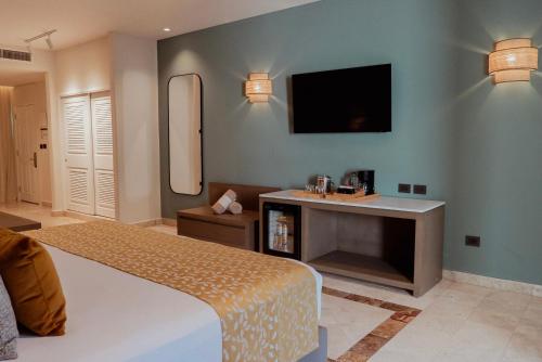 Suite Junior del hotel Catalonia Royal Tulum - Adults Only All Inclusive. Foto 3