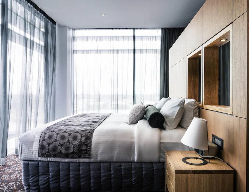 Apartamento Lujo 1 Cama king 1 habitación del hotel Mercure Sydney Liverpool