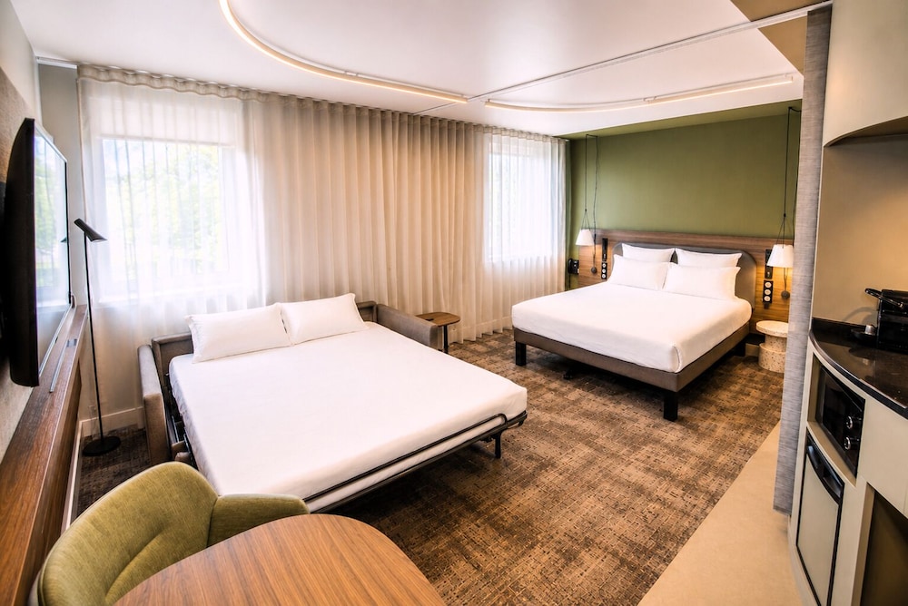 Suite superior, 1 cama doble con sofá cama del hotel Novotel Suites Rouen Normandie
