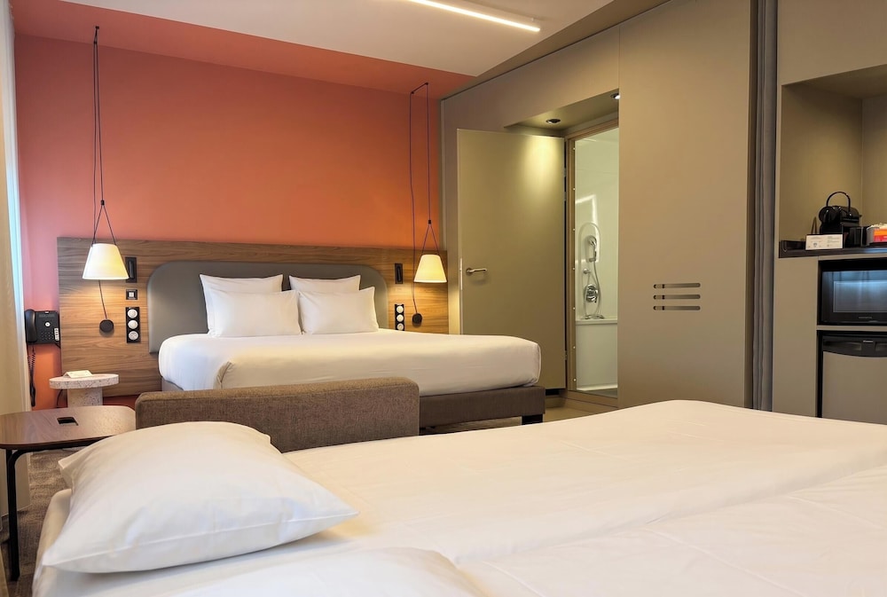 Suite Superior 2 Camas individuales 1 Cama doble kitchenette del hotel Novotel Suites Rouen Normandie