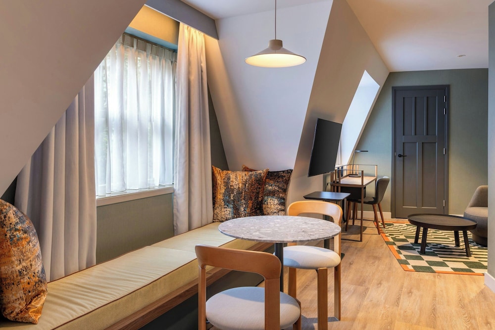 Estudio, 1 cama de matrimonio grande con sofá cama, no fumadores del hotel Renaissance Amsterdam
