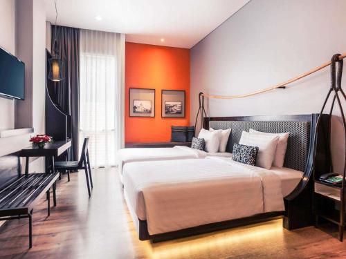 Habitación Doble Clásica - 2 camas del hotel Mercure Surabaya Grand Mirama