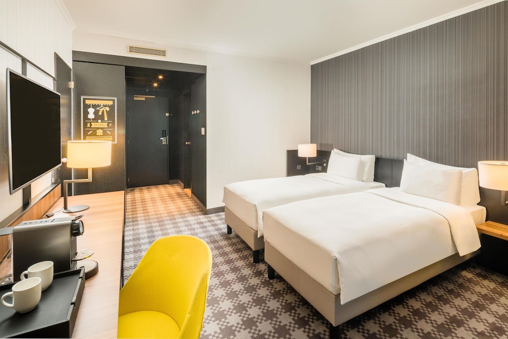 Habitación Premium del hotel Radisson Blu Amsterdam Airport Schiphol