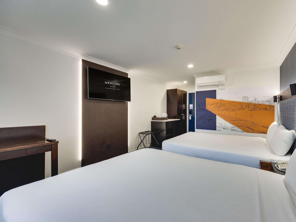 Habitación Superior con 2 camas dobles del hotel Mercure Wellington Abel Tasman