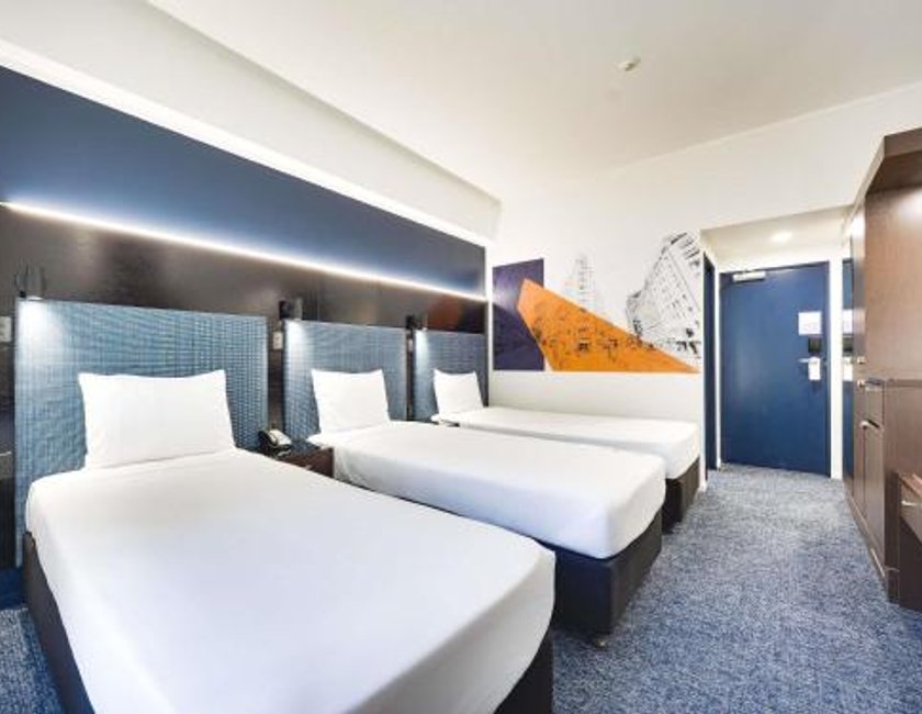 Habitación Estándar con 3 camas individuales del hotel Mercure Wellington Abel Tasman