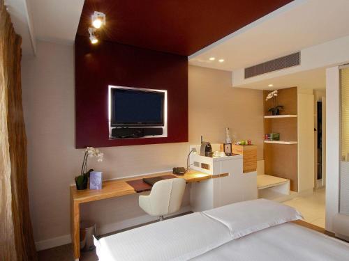 Habitación Deluxe - 1 cama grande del hotel Pullman Eindhoven Cocagne. Foto 6