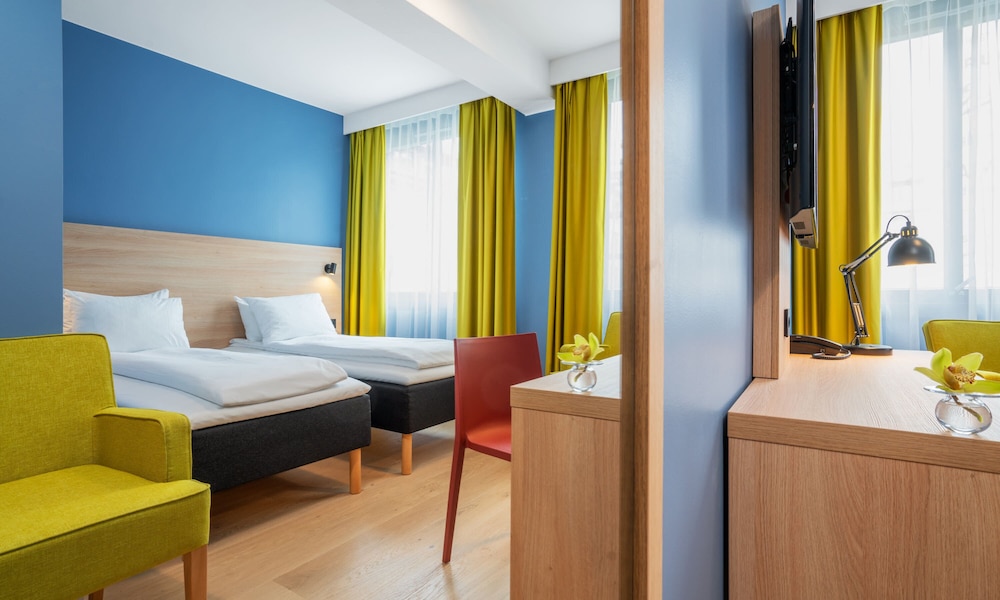 Habitación estándar con 2 camas individuales, no fumadores del hotel Thon Astoria. Foto 1