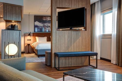 Suite del hotel Radisson Blu Airport , Oslo Gardermoen. Foto 1