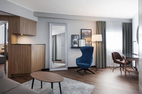 Suite Junior del hotel Radisson Blu Airport , Oslo Gardermoen. Foto 1